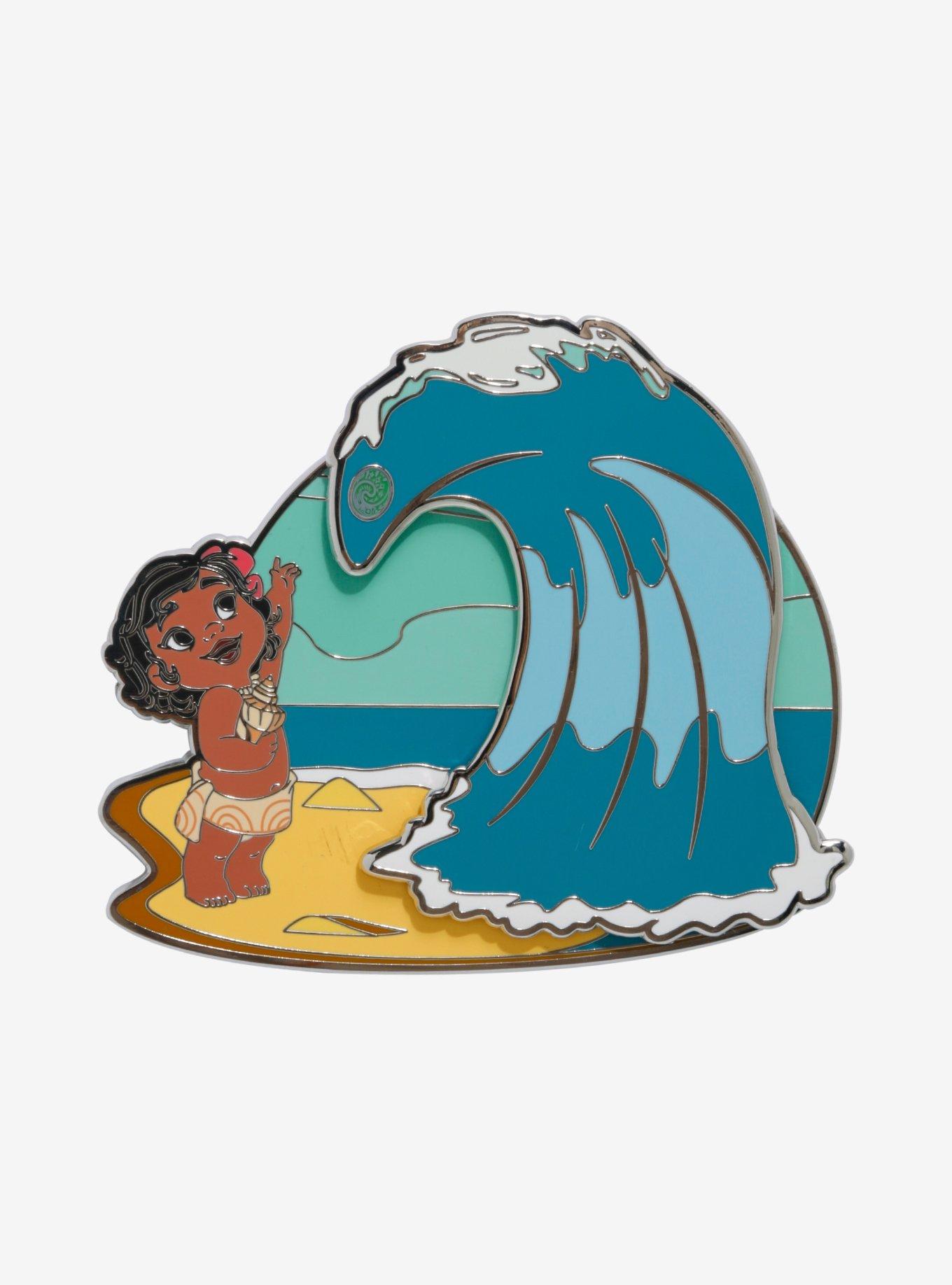 Loungefly Disney Moana Baby Moana Waves Limited Edition Enamel Pin, , hi-res