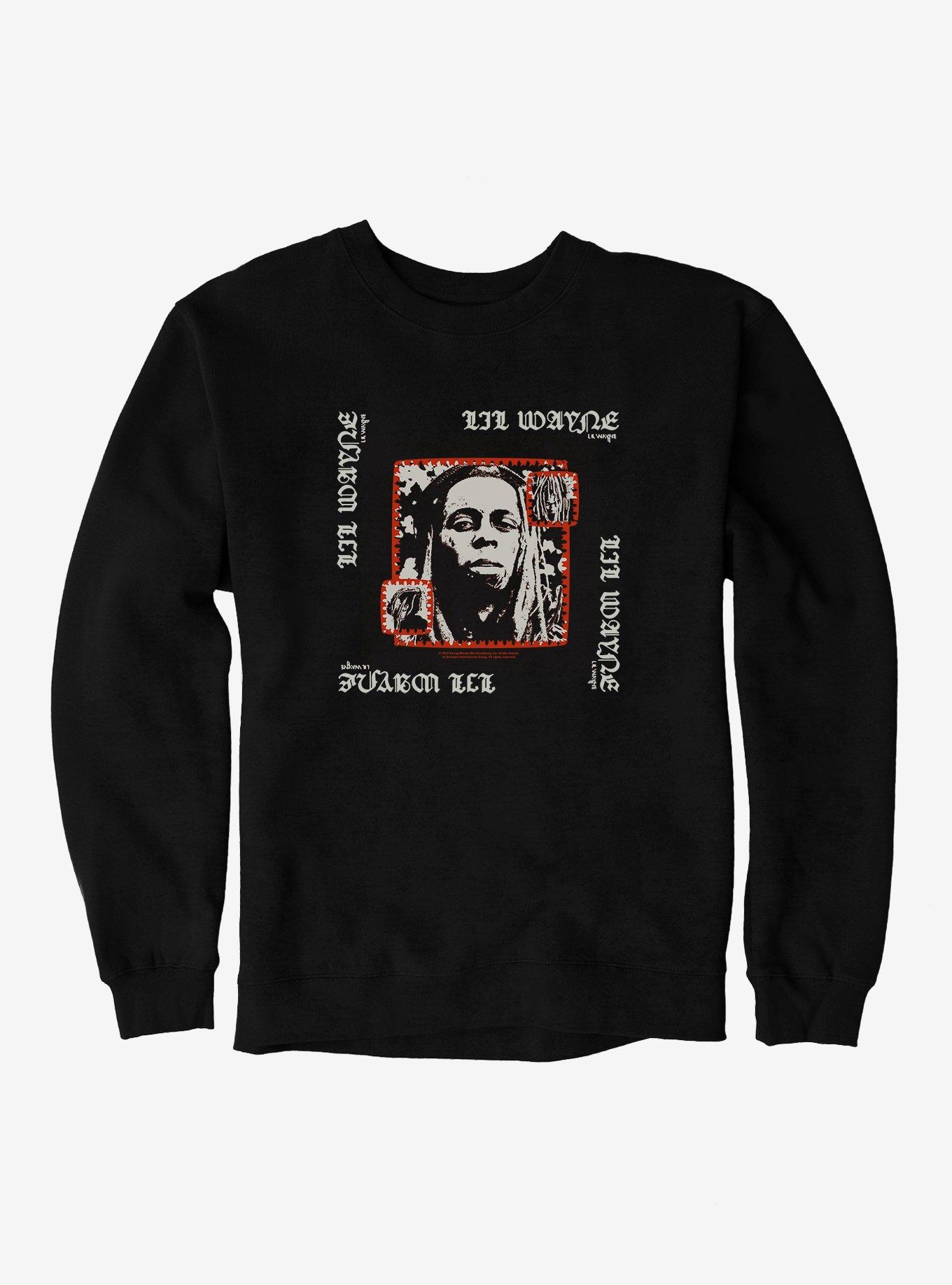 Lil Wayne Bandana Sweatshirt, BLACK, hi-res