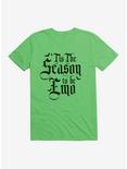 Tis The Season To Be Emo T-Shirt, KELLY GREEN, hi-res