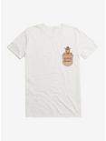 Howdy Christmas Gingerbread Man Faux Pocket T-Shirt, WHITE, hi-res