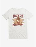 Howdy Christmas Gingerbread Man Star T-Shirt, WHITE, hi-res