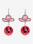 Disco Cowgirl Rhinestone Earrings — BoxLunch Exclusive, , hi-res