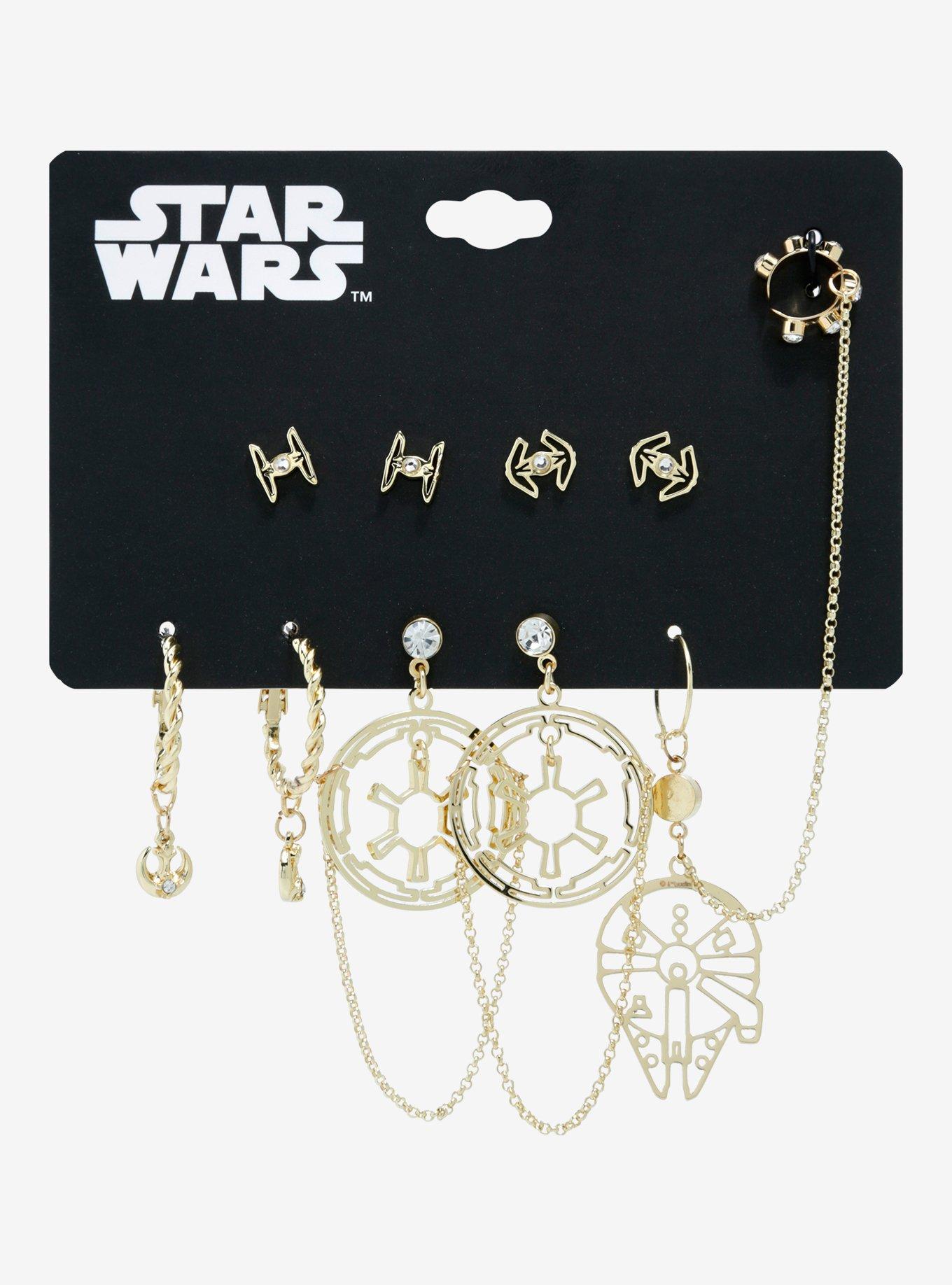 Star Wars Gold Icons Earring Set - BoxLunch Exclusive