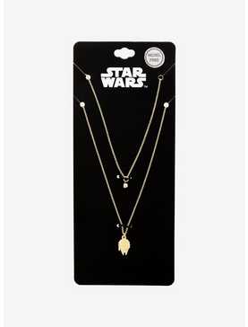 Star Wars Millennium Falcon Layered Necklace Set — BoxLunch Exclusive, , hi-res