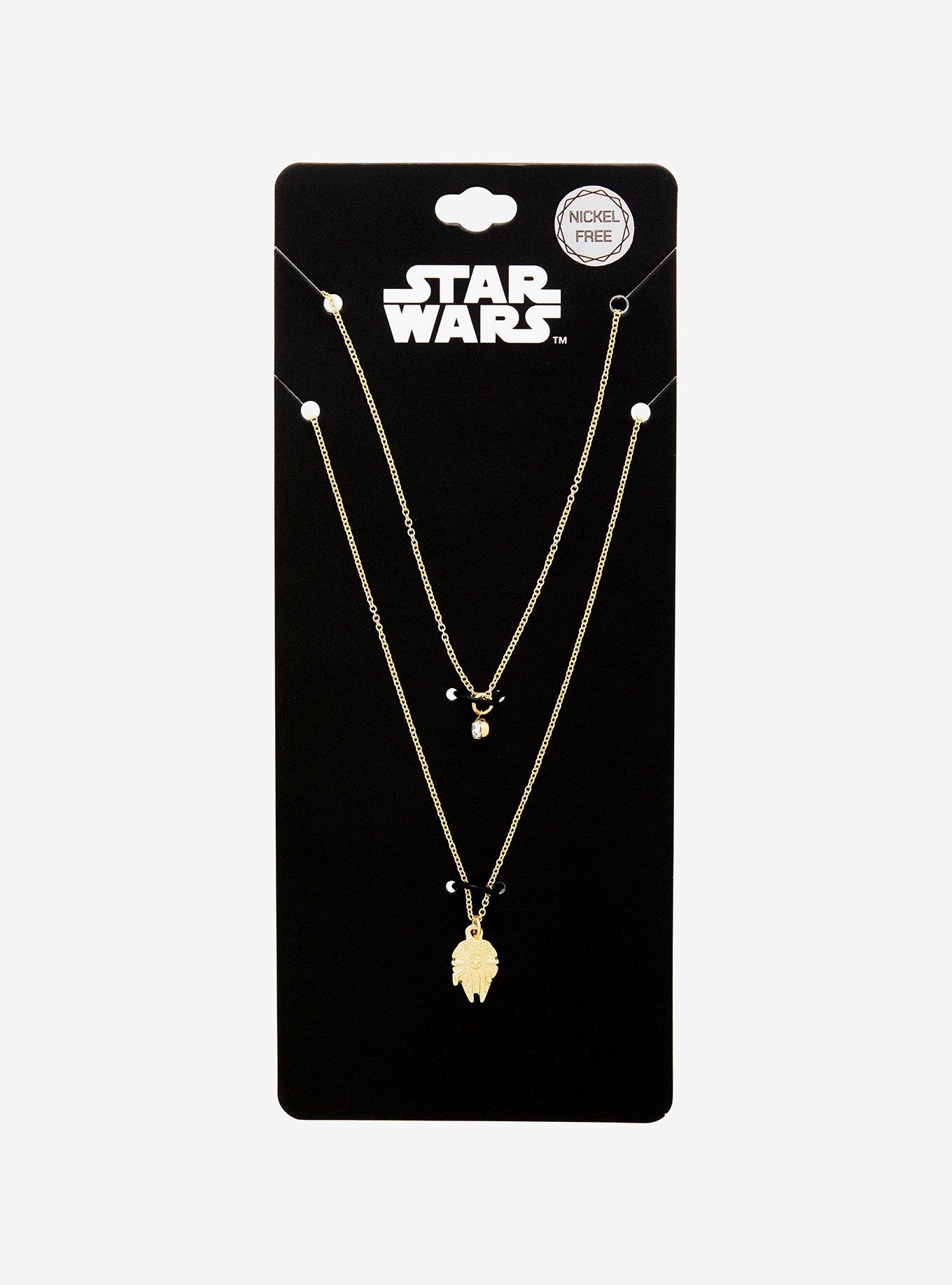 Star Wars Millennium Falcon Layered Necklace Set &mdash; BoxLunch Exclusive, , hi-res