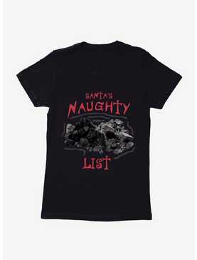 Santa's Naughty List Womens T-Shirt, , hi-res