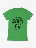 Tis The Season To Be Emo Womens T-Shirt, KELLY GREEN, hi-res