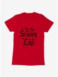Tis The Season To Be Emo Womens T-Shirt, RED, hi-res