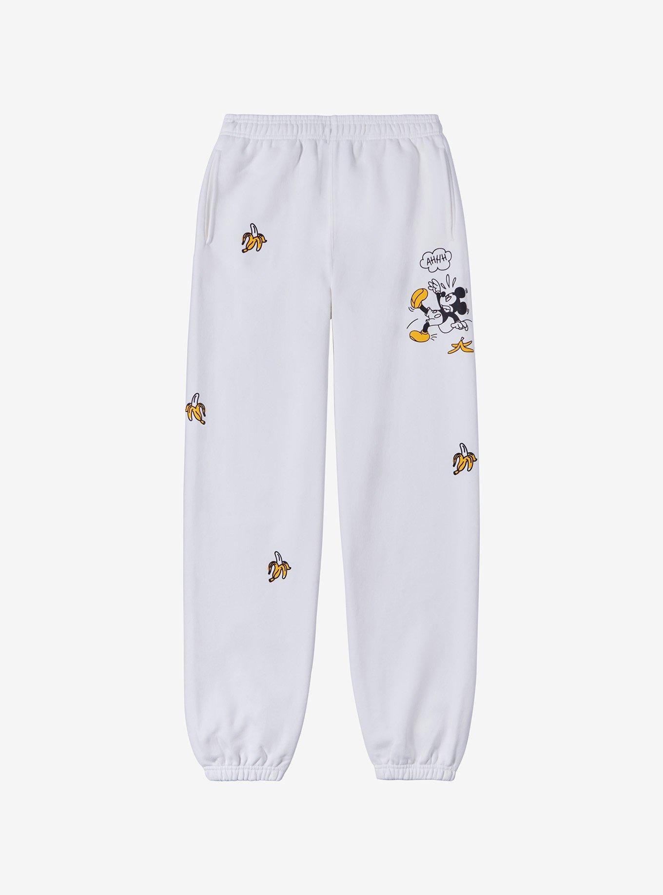 Mickey Mouse Print Joggers with Insert Pockets