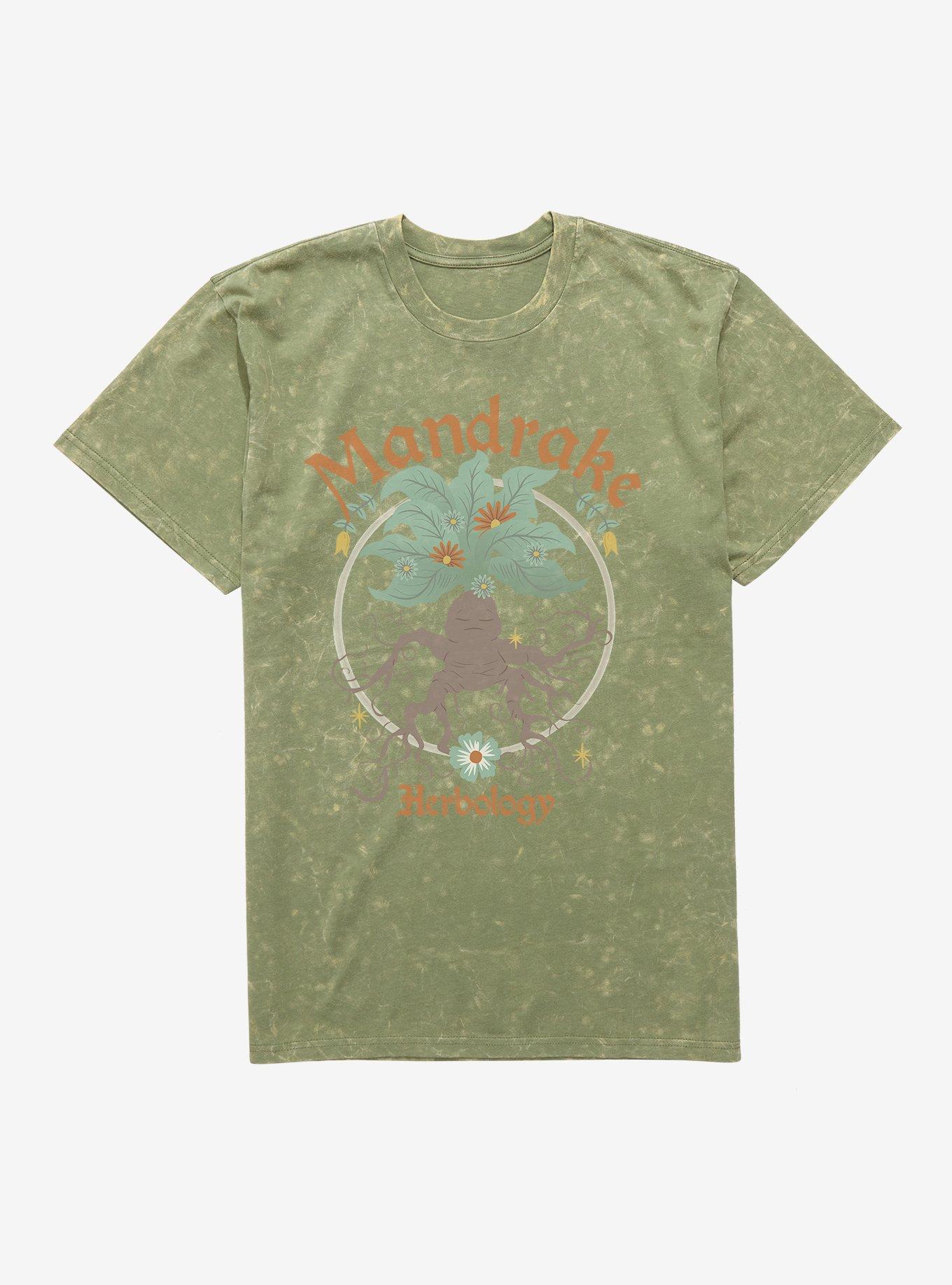 Harry Potter Mandrake Mineral Wash T-Shirt