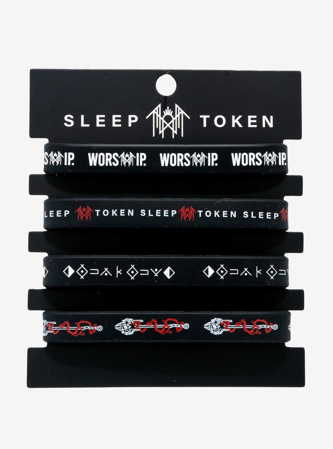 Sleep Token Icons Rubber Bracelet Set, , hi-res