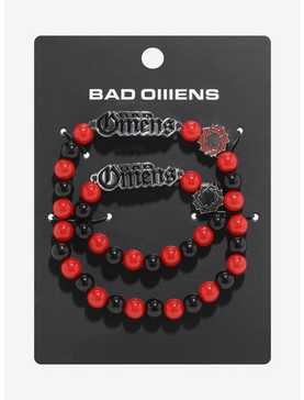 Bad Omens Logo Beaded Best Friend Bracelet Set, , hi-res