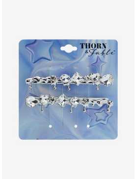 Thorn & Fable Star Gem Drip Hair Clip Set, , hi-res