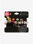 Sweet Society Cat Flower Bead Bracelet Set, , hi-res