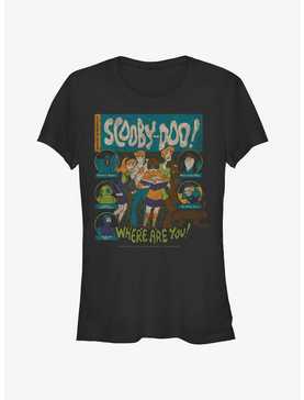 Scooby Doo Mystery Poster Girls T-Shirt, , hi-res