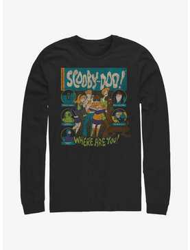 Scooby Doo Mystery Poster Long-Sleeve T-Shirt, , hi-res