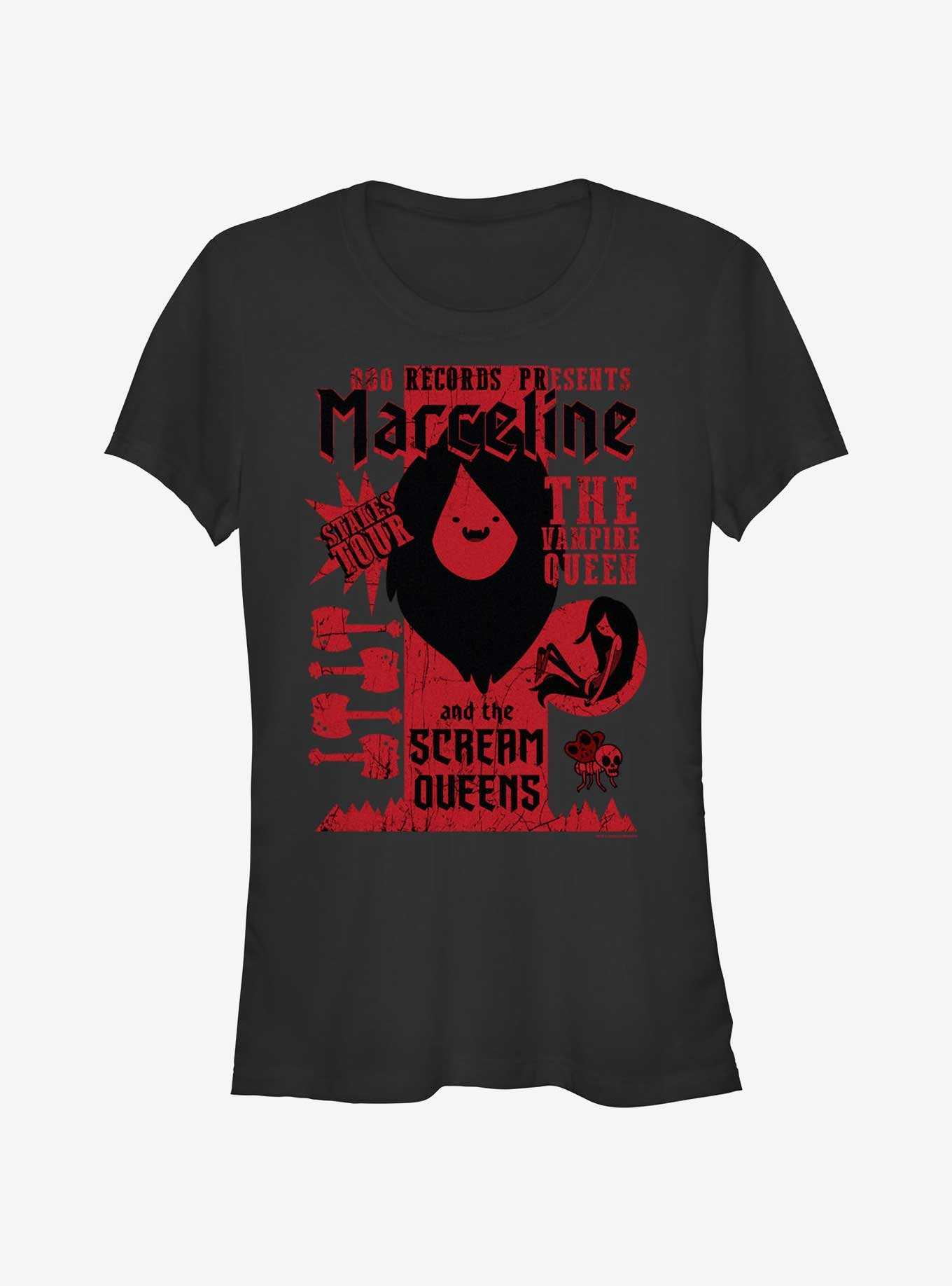 Adventure Time Marceline Scream Queens Stakes Tour Girls T-Shirt, , hi-res