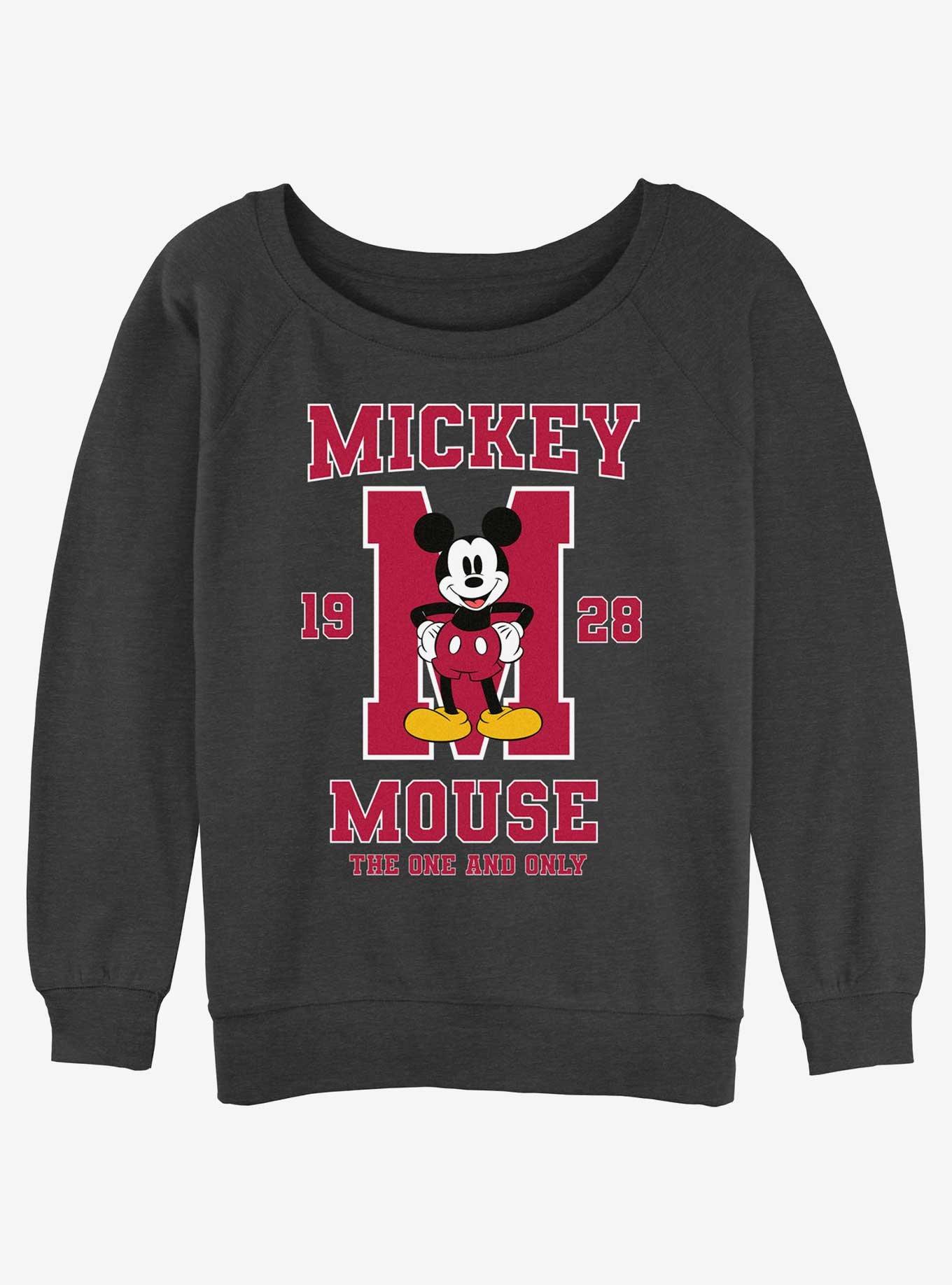 Disney Mickey Mouse The One And Only Girls Slouchy Sweatshirt, , hi-res