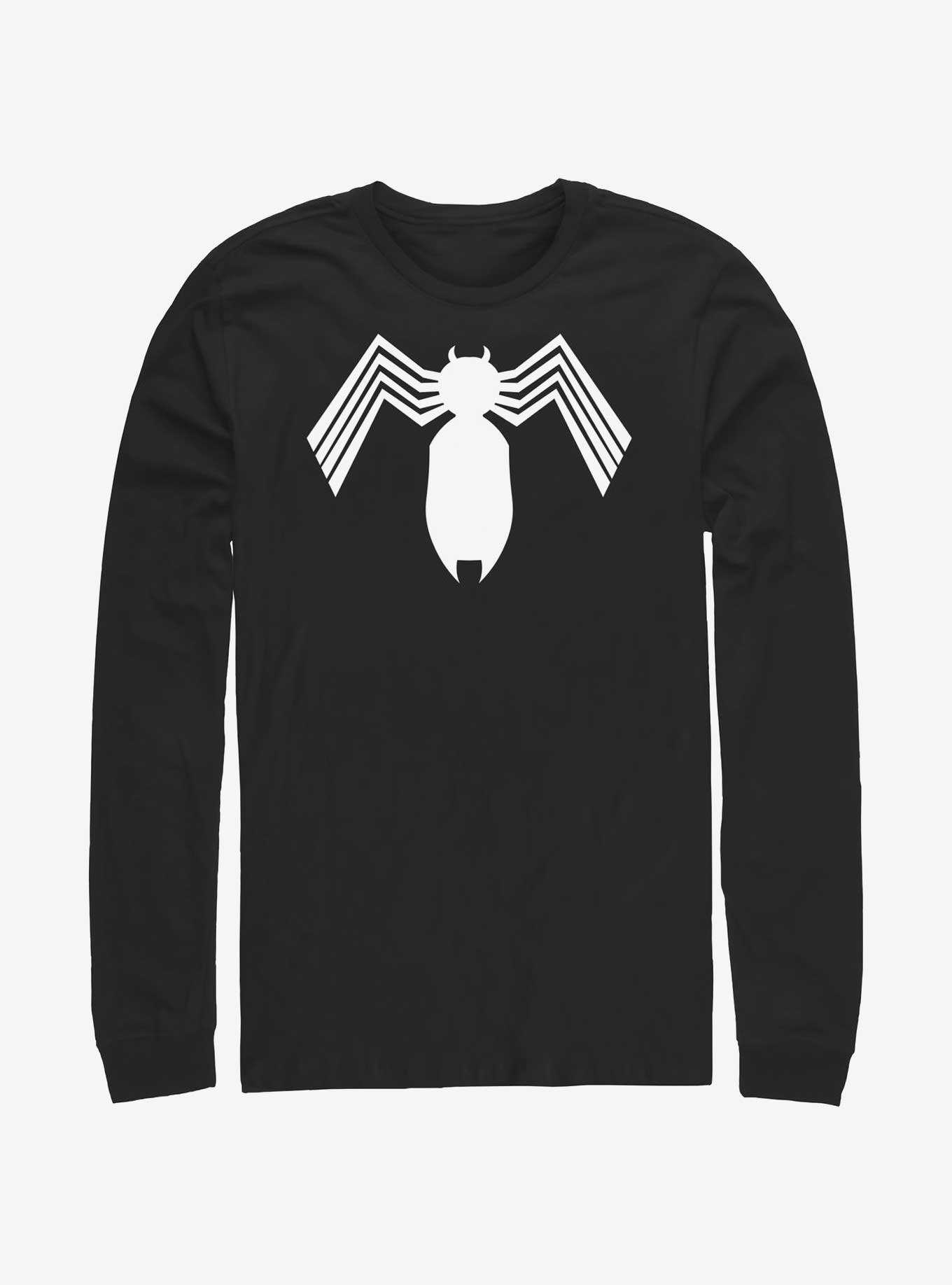 Marvel Spider-Man Symbiote Spider-Man Logo Long-Sleeve T-Shirt, , hi-res