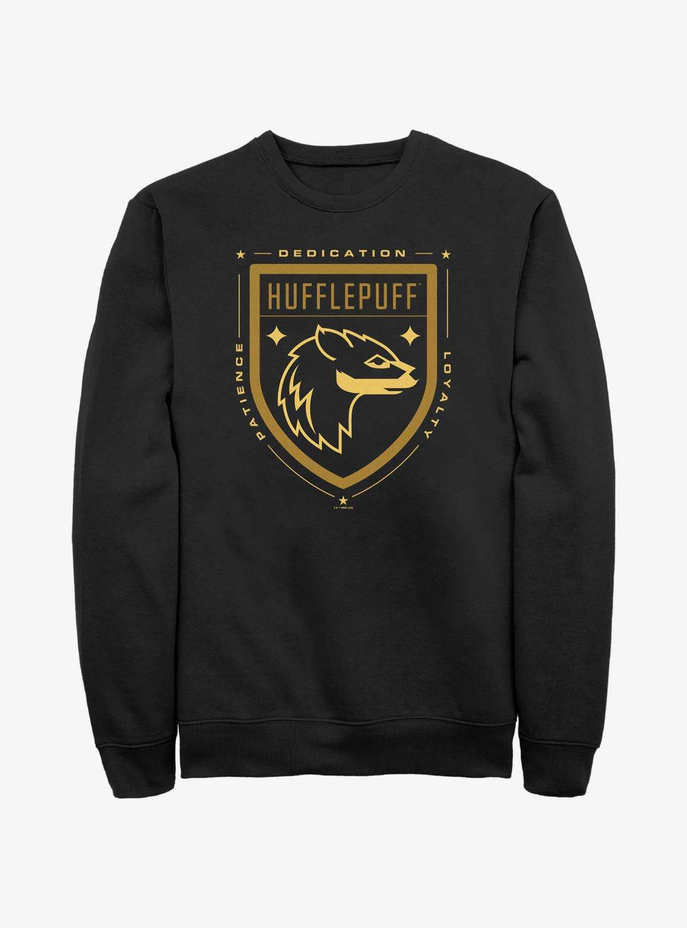 Harry Potter Hufflepuff House Crest Sweatshirt, , hi-res