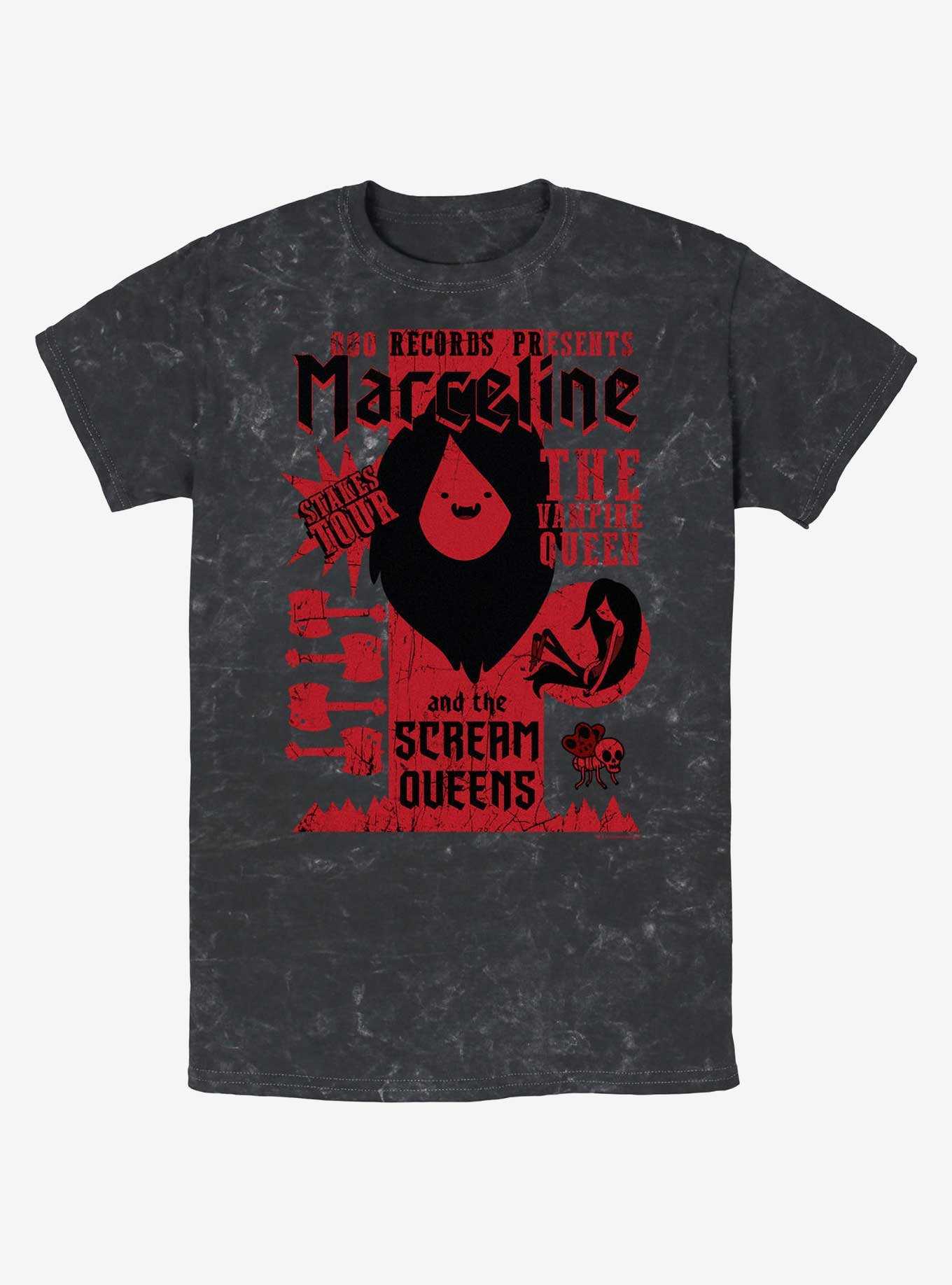 Adventure Time Marceline Scream Queens Stakes Tour Mineral Wash T-Shirt, , hi-res