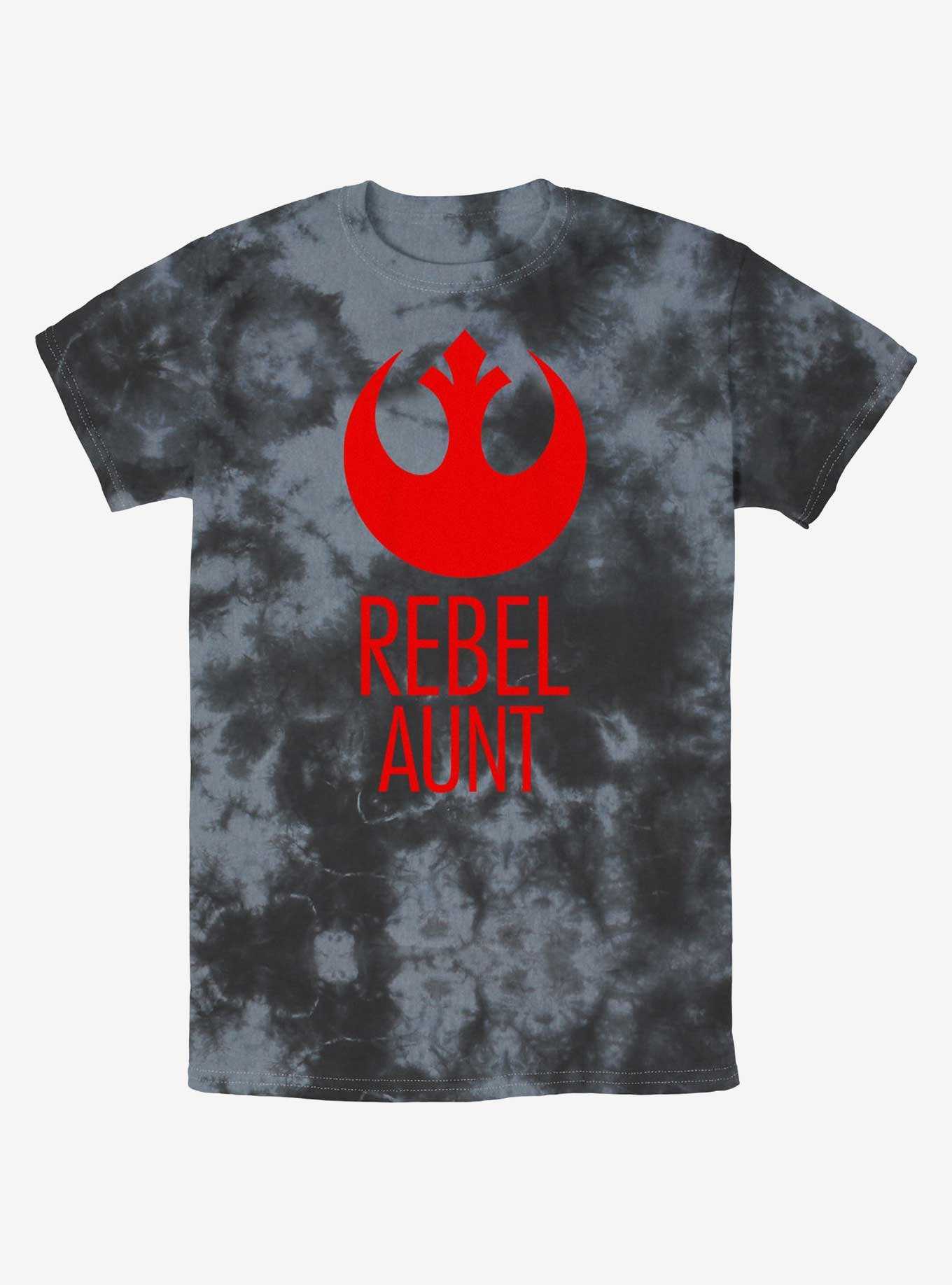 Star Wars Rebel Aunt Tie-Dye T-Shirt, , hi-res