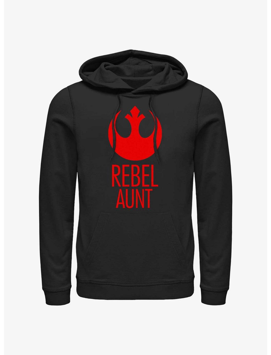 Star Wars Rebel Aunt Hoodie, BLACK, hi-res