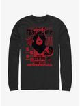 Adventure Time Marceline Scream Queens Stakes Tour Long-Sleeve T-Shirt, BLACK, hi-res