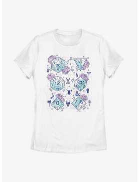Dungeons & Dragons Floral Dice Womens T-Shirt, , hi-res