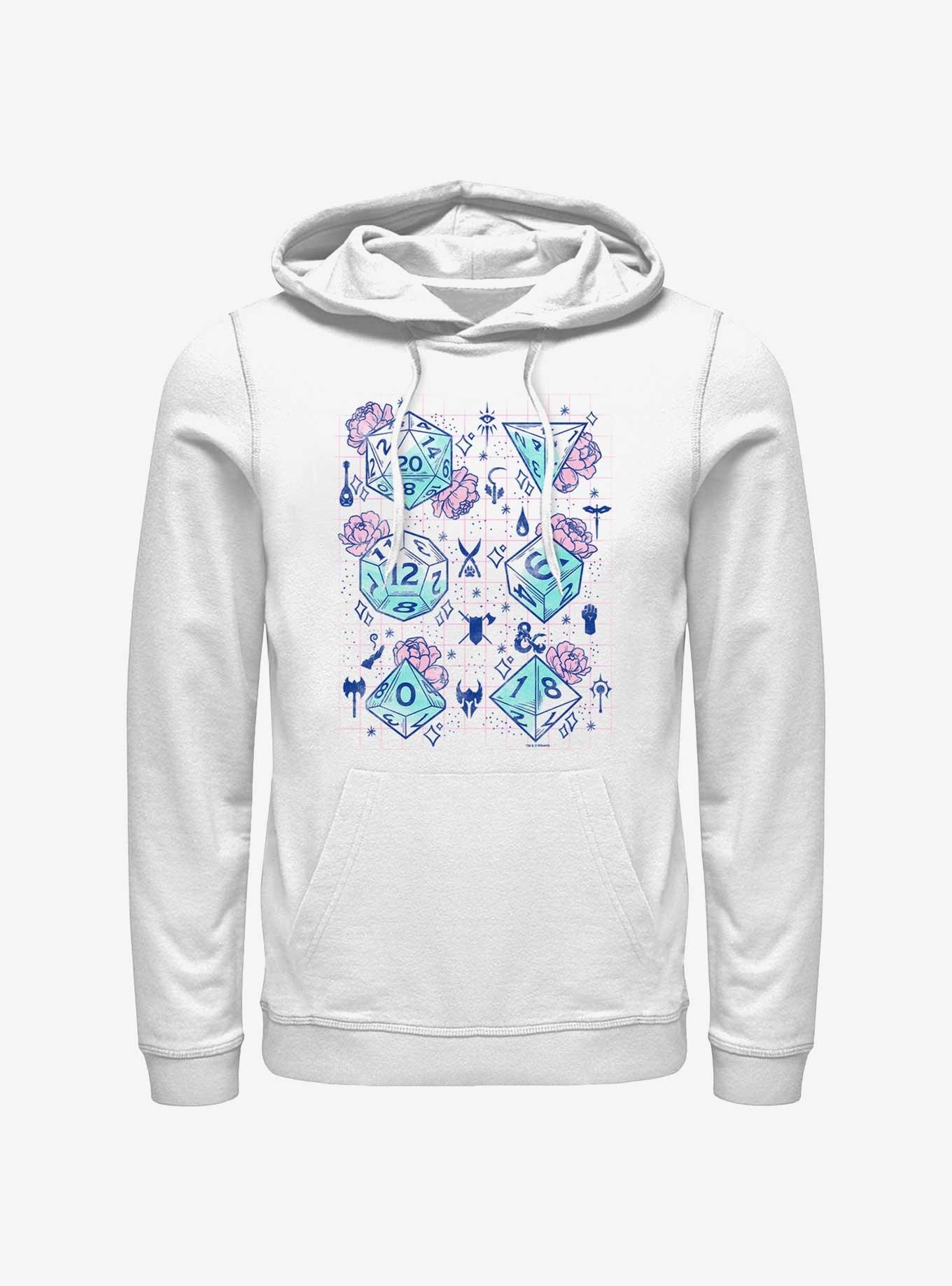 Dungeons & Dragons Floral Dice Hoodie, , hi-res