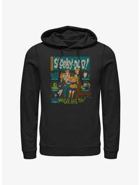 Scooby Doo Mystery Poster Hoodie, , hi-res