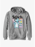 Disney Lilo & Stitch Stitch Poses Youth Hoodie, ATH HTR, hi-res
