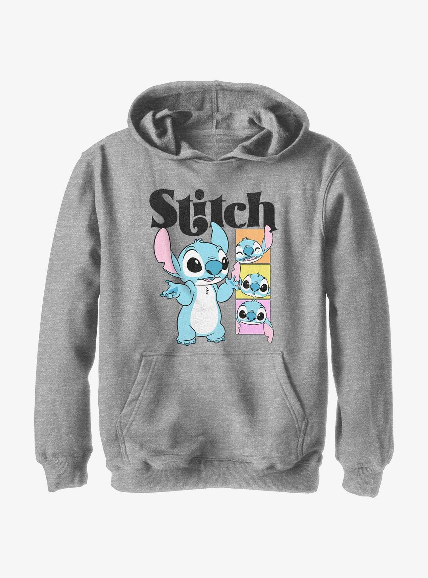 Disney Lilo & Stitch Stitch Poses Youth Hoodie, , hi-res