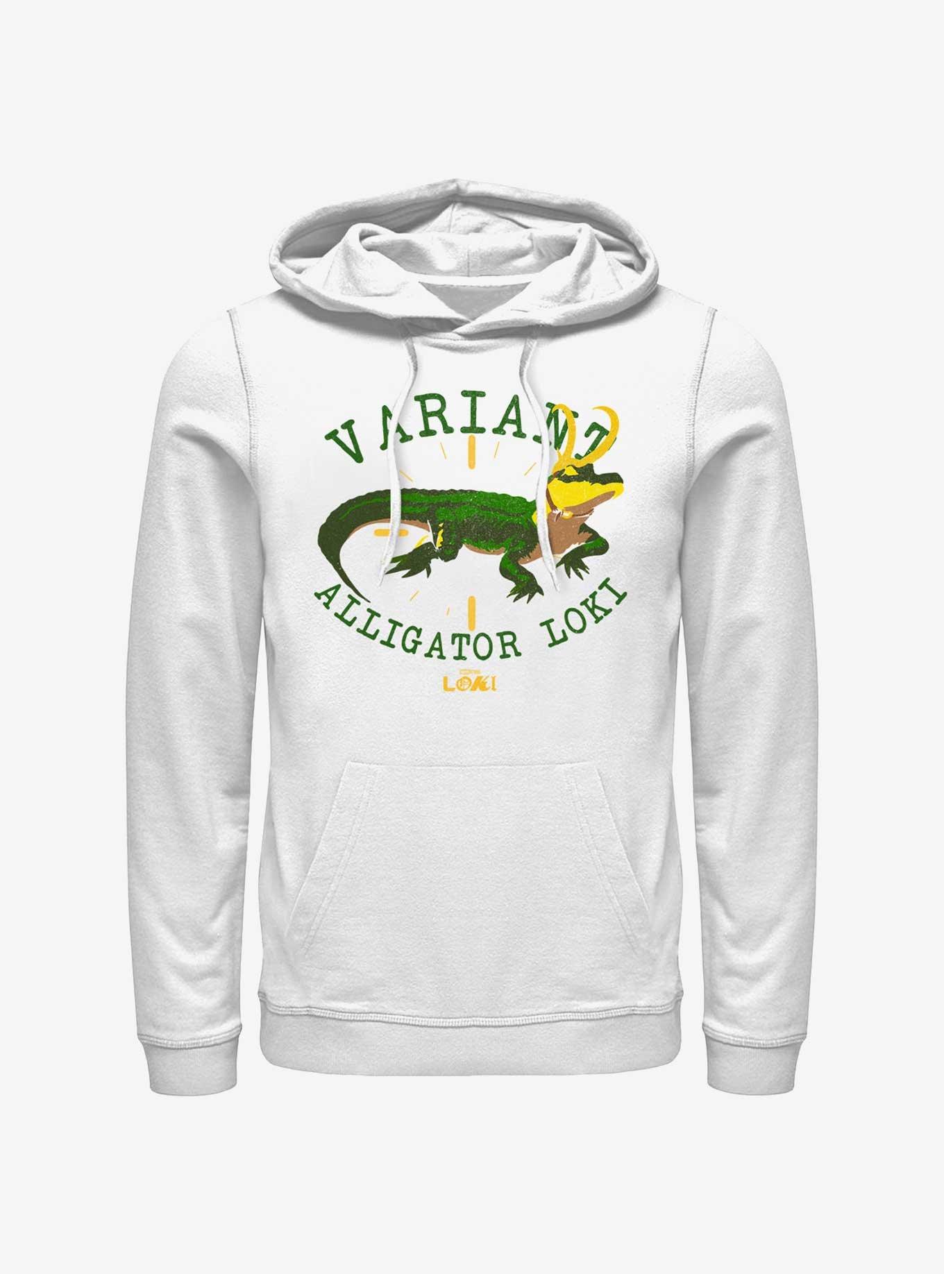 Marvel Loki Variant Alligator Marvel Loki Hoodie, WHITE, hi-res