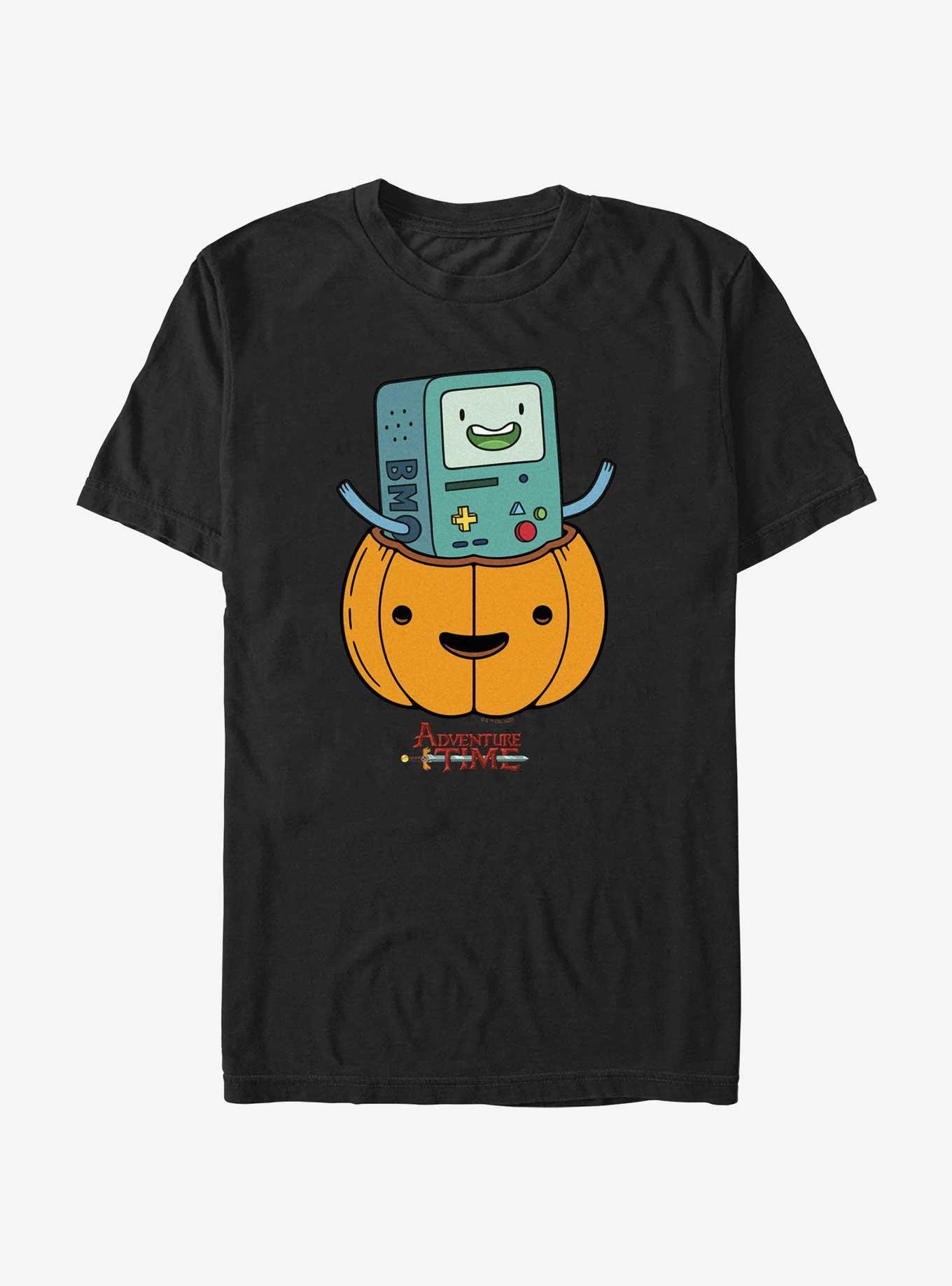 Adventure Time BMO Lantern T-Shirt, BLACK, hi-res