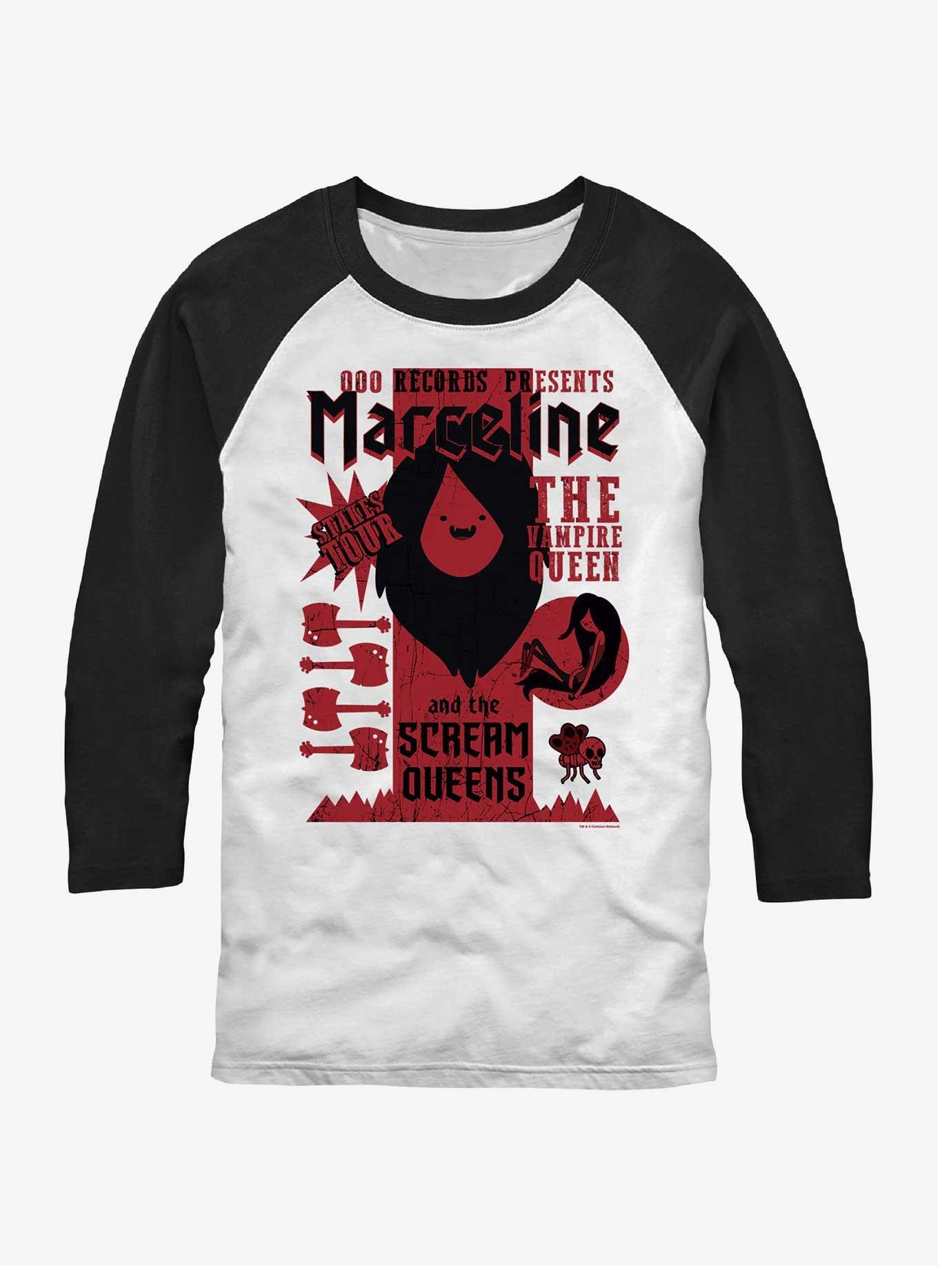 Adventure Time Marceline Scream Queens Stakes Tour Raglan T-Shirt, , hi-res