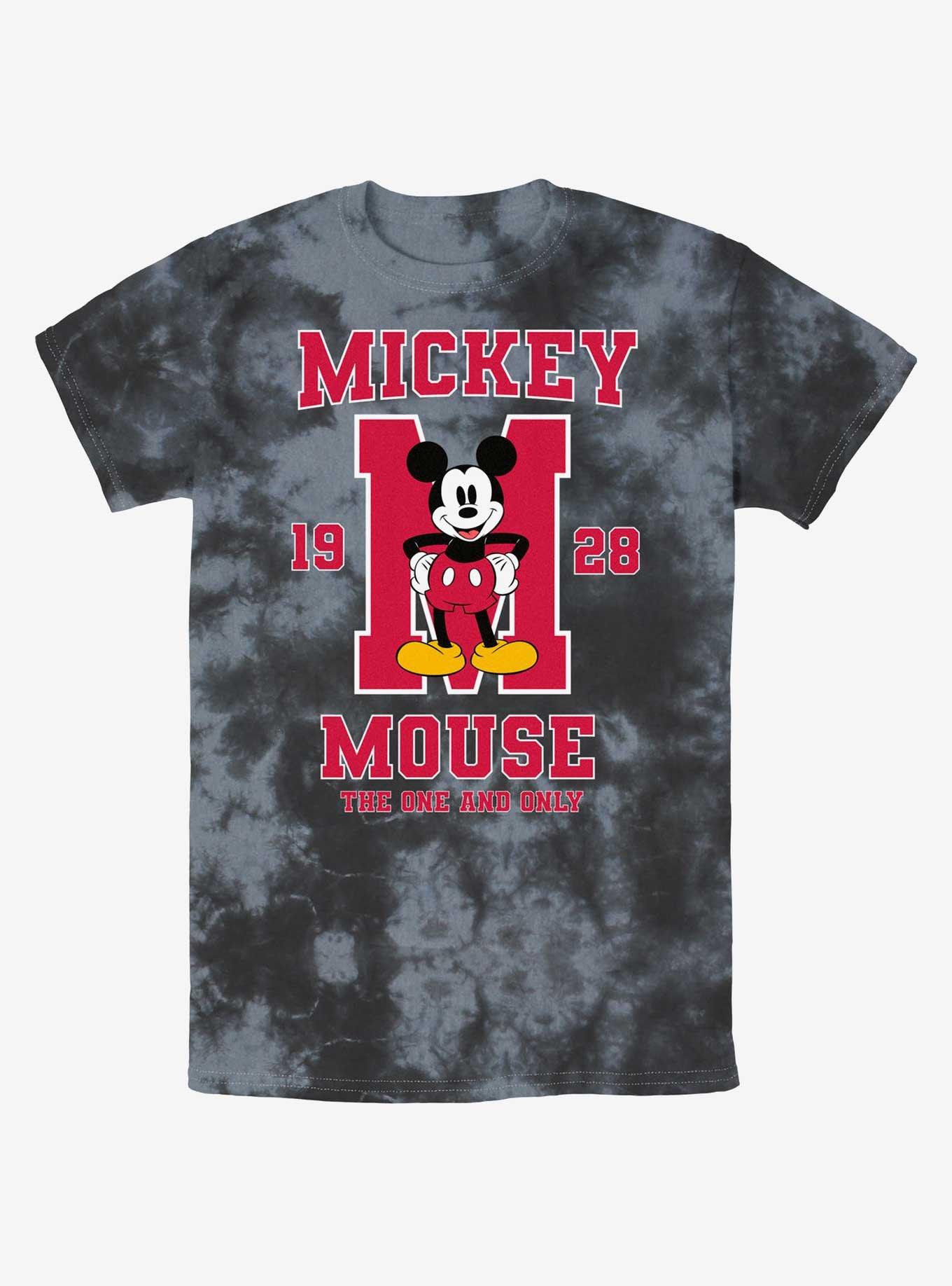 Disney Mickey Mouse The One And Only Tie-Dye T-Shirt, BLKCHAR, hi-res