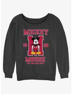 Disney Mickey Mouse The One And Only Womens Slouchy Sweatshirt, , hi-res