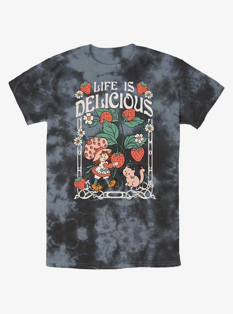 Strawberry Shortcake Life Is Delicious Tie-Dye T-Shirt - MULTI | BoxLunch