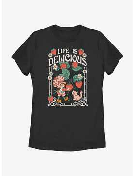 Strawberry Shortcake Life Is Delicious Womens T-Shirt, , hi-res