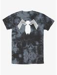 Marvel Spider-Man Symbiote Spider-Man Logo Tie-Dye T-Shirt, BLKCHAR, hi-res