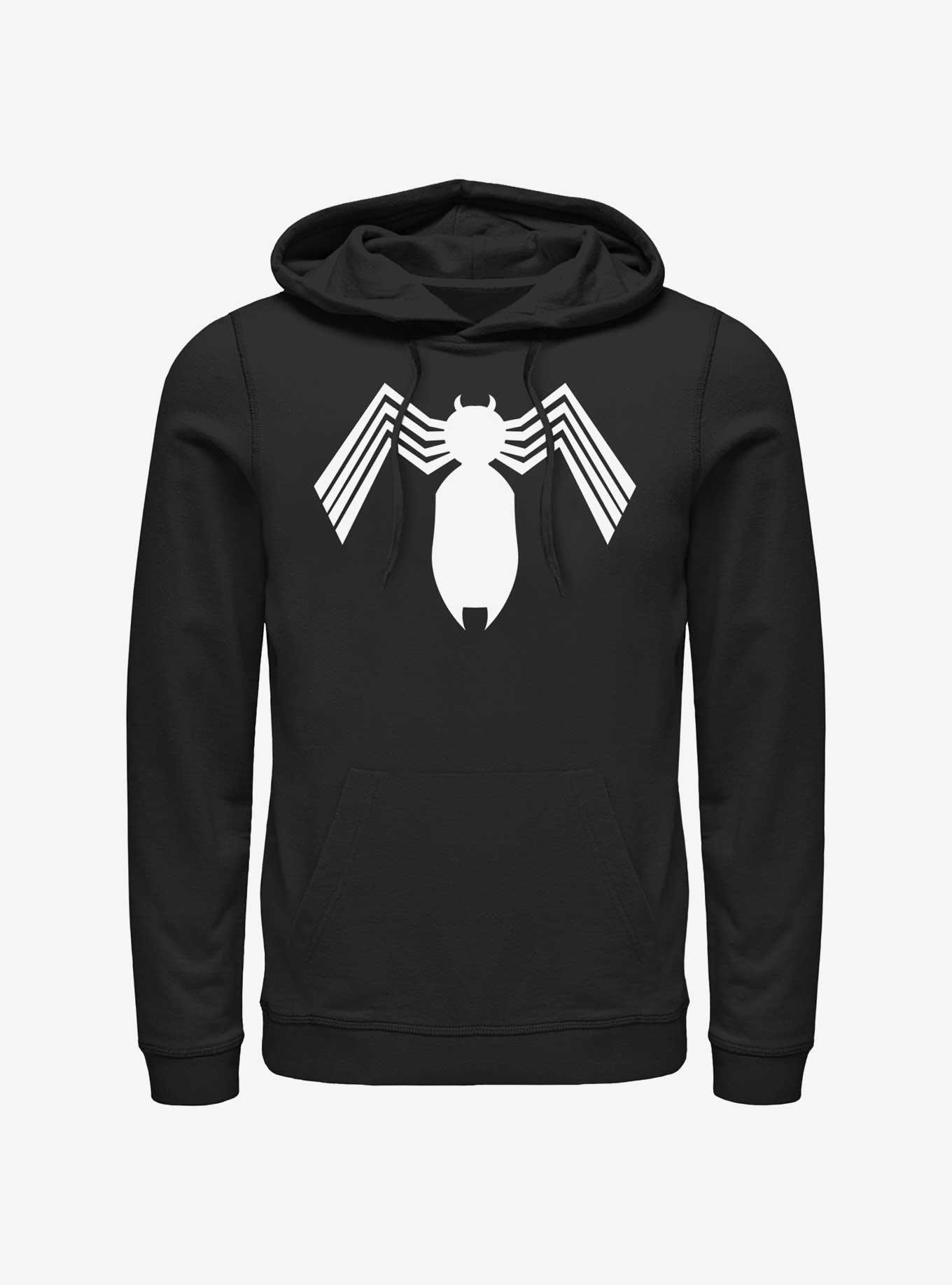 Marvel Spider-Man Symbiote Spider-Man Logo Hoodie, , hi-res