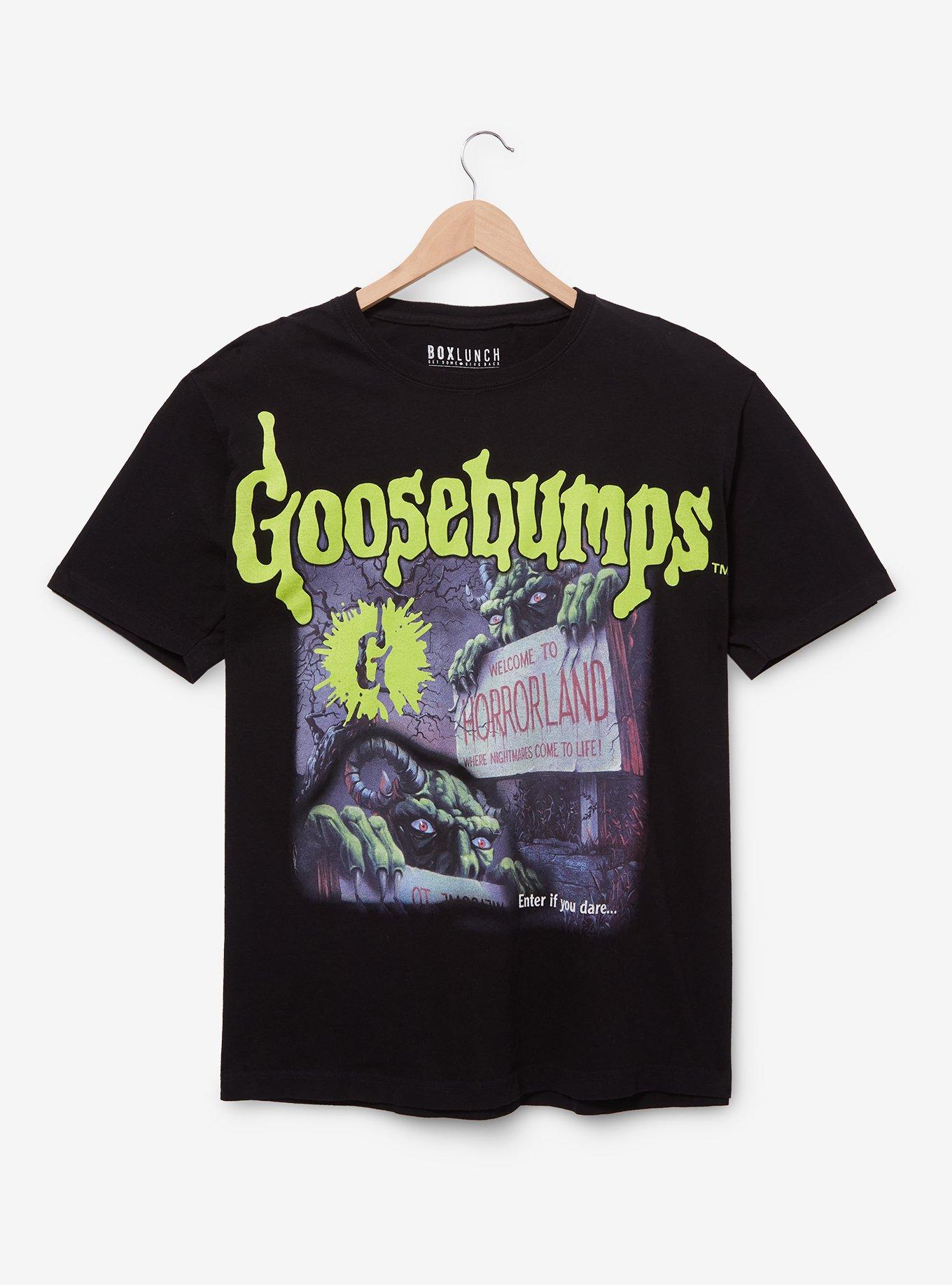 Goosebumps Welcome to Horrorland T-Shirt — BoxLunch Exclusive, BLACK, hi-res