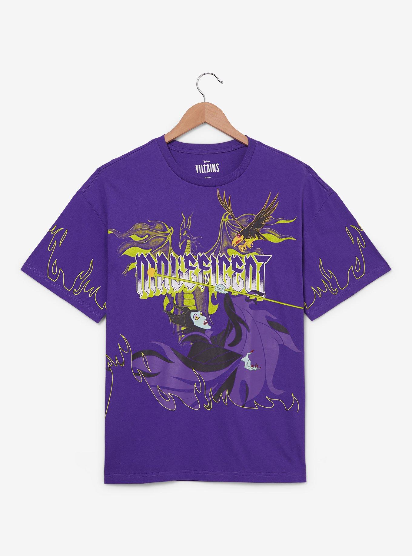 Disney Sleeping Beauty Maleficent Flames T-Shirt - BoxLunch Exclusive, , hi-res