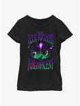 Disney Villains Hope Your Birthday Is Maleficent Youth Girls T-Shirt, BLACK, hi-res