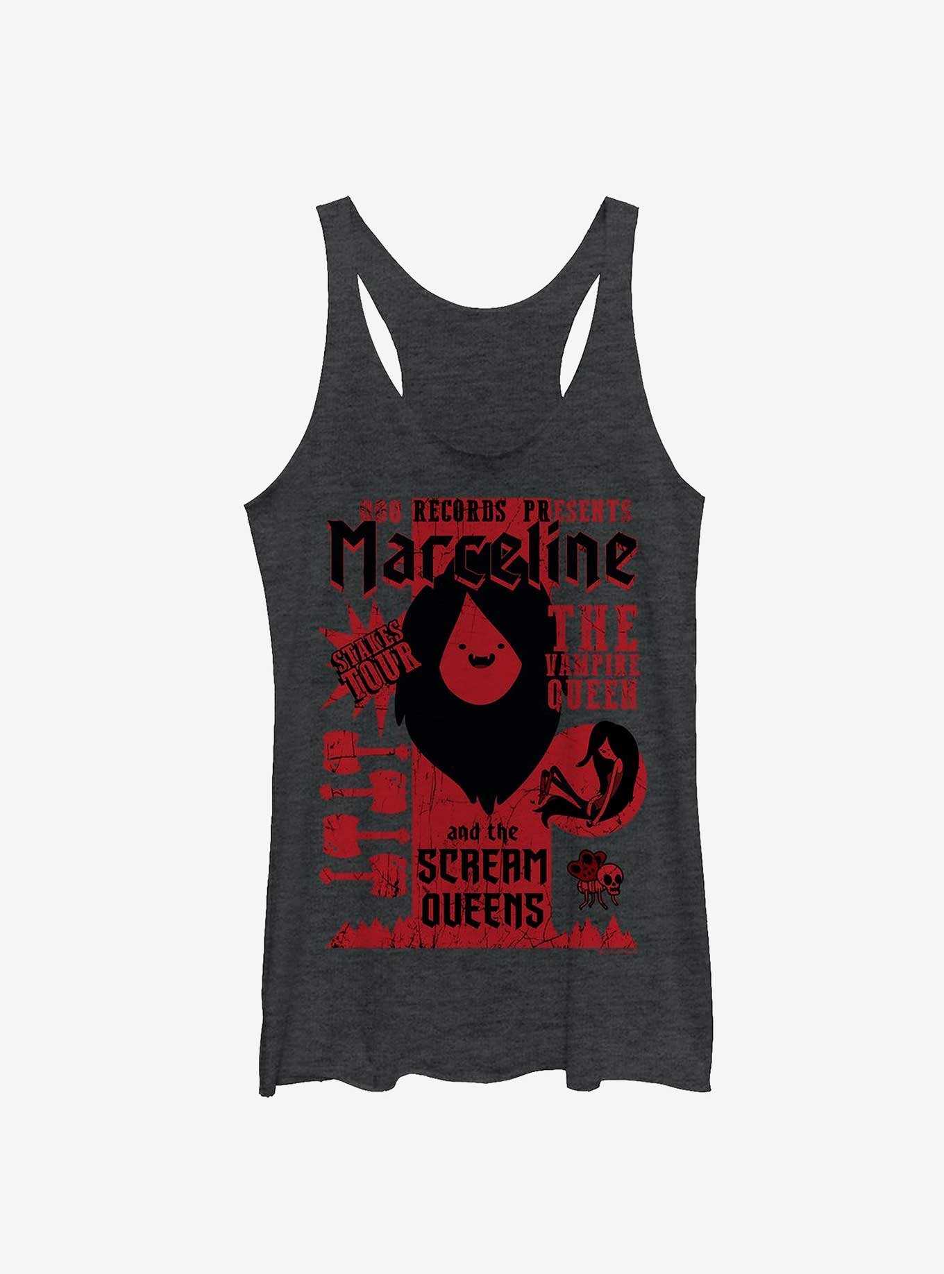 Adventure Time Marceline Scream Queens Stakes Tour Womens Tank Top, , hi-res