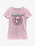 Minecraft Axolotl Adventures Youth Girls T-Shirt, PINK, hi-res