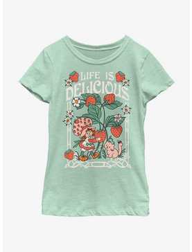 Strawberry Shortcake Life Is Delicious Youth Girls T-Shirt, , hi-res
