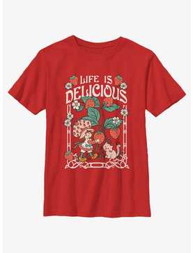 Strawberry Shortcake Life Is Delicious Youth T-Shirt, , hi-res