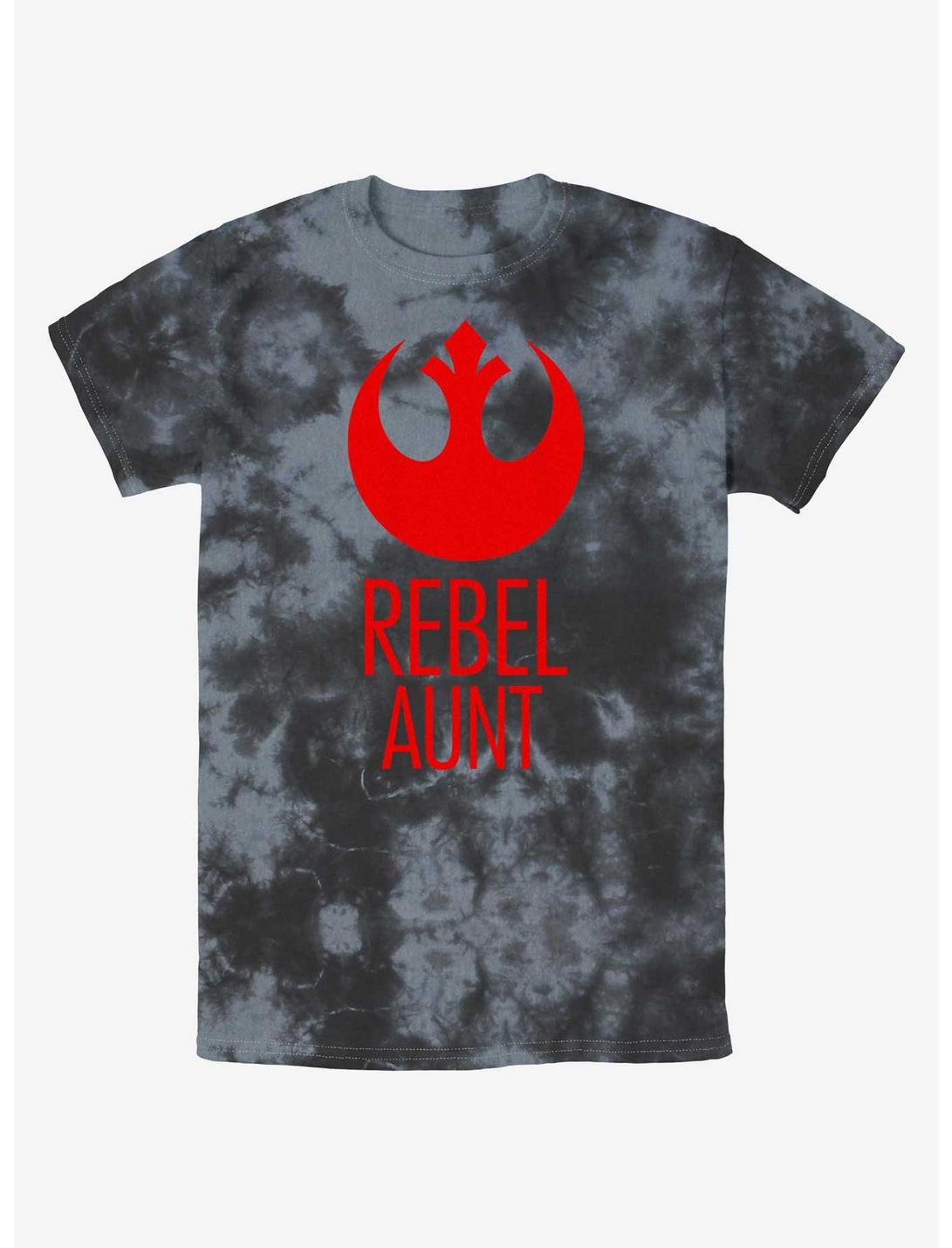 Star Wars Rebel Aunt Tie-Dye T-Shirt, BLKCHAR, hi-res